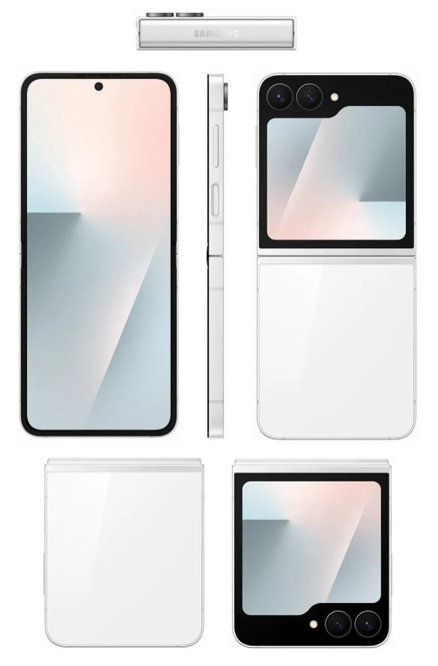 Lộ diện hình ảnh Galaxy Z Flip7 và Flip7 FE: Màu sắc nổi bật