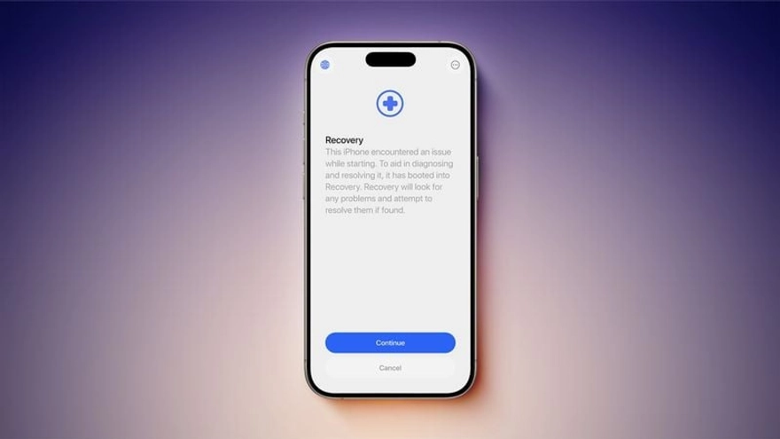 iOS 26 Beta 2: Tính năng khôi phục dữ liệu mới có gì?