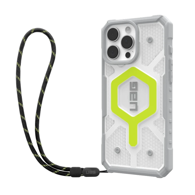 Ốp lưng Magsafe iPhone 16 Pro Max UAG Pathfinder Clear kèm dây đeo