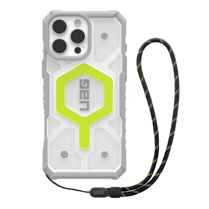 Ốp lưng Magsafe iPhone 16 Pro Max UAG Pathfinder Clear kèm dây đeo