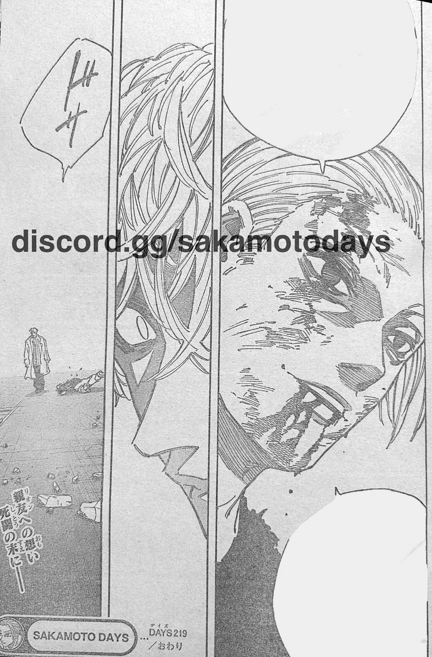 spoiler sakamoto days chap 219
