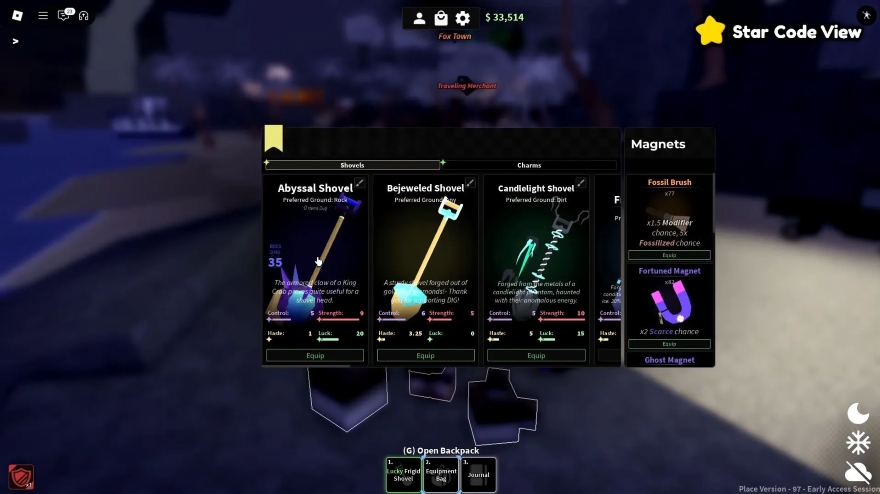 Dig Roblox Toàn bộ danh sách Shovel mạnh nhất 