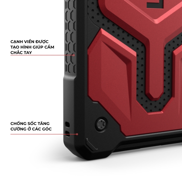 Chống sốc tăng cường ở các góc