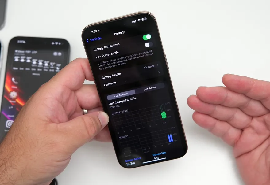 Đánh giá iOS 18.6 Beta 2: Hiệu năng và pin