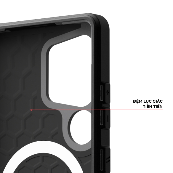 Đệm bảo vệ giúp chống sốc cho điện thoại