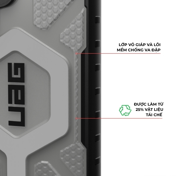 Lớp vỏ bảo vệ chống va đập hiệu quả