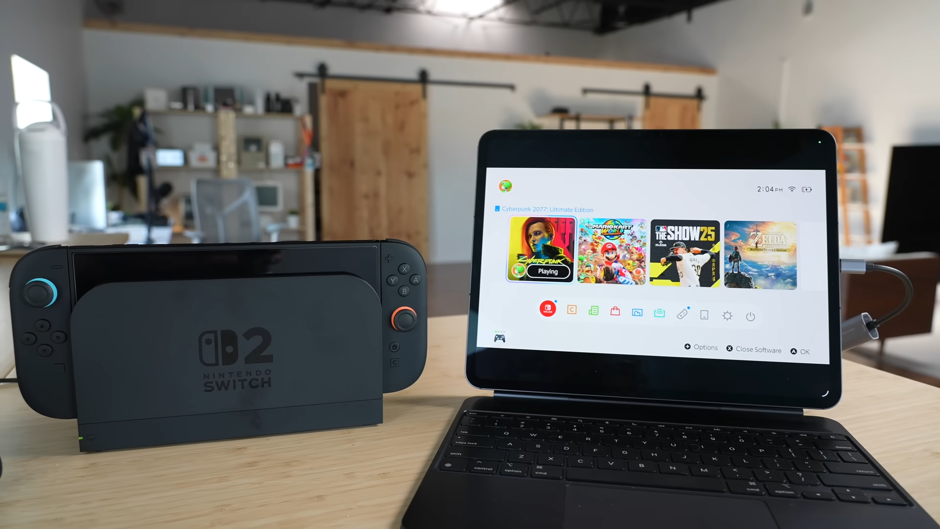 Biến iPad thành màn hình cho Nintendo Switch 2 cực dễ