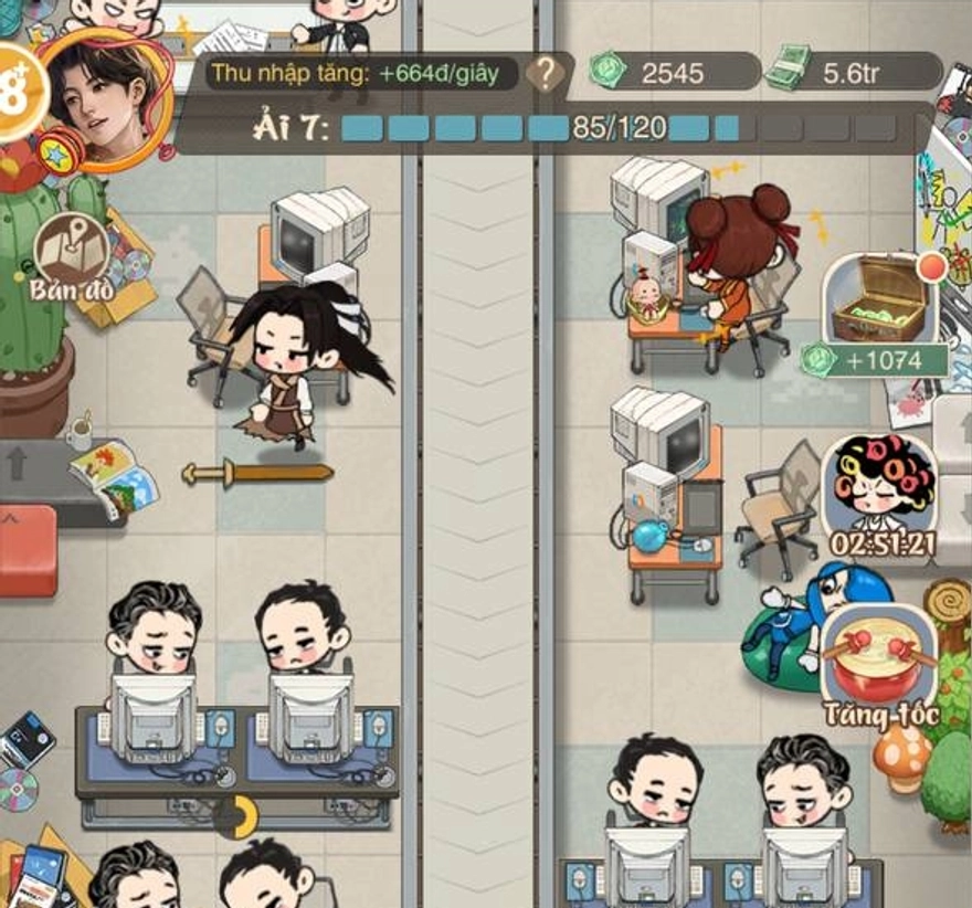 Cẩm nang chơi game Tiệm Tạp Hóa Thời Gian chi tiết