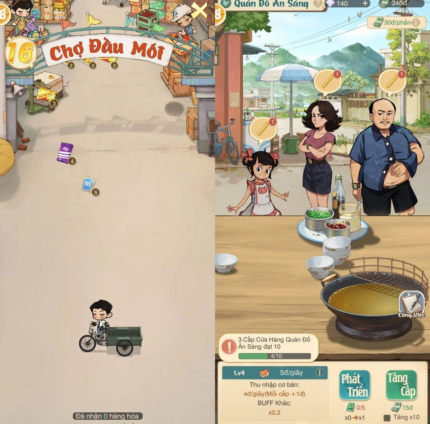 Cẩm nang chơi game Tiệm Tạp Hóa Thời Gian chi tiết