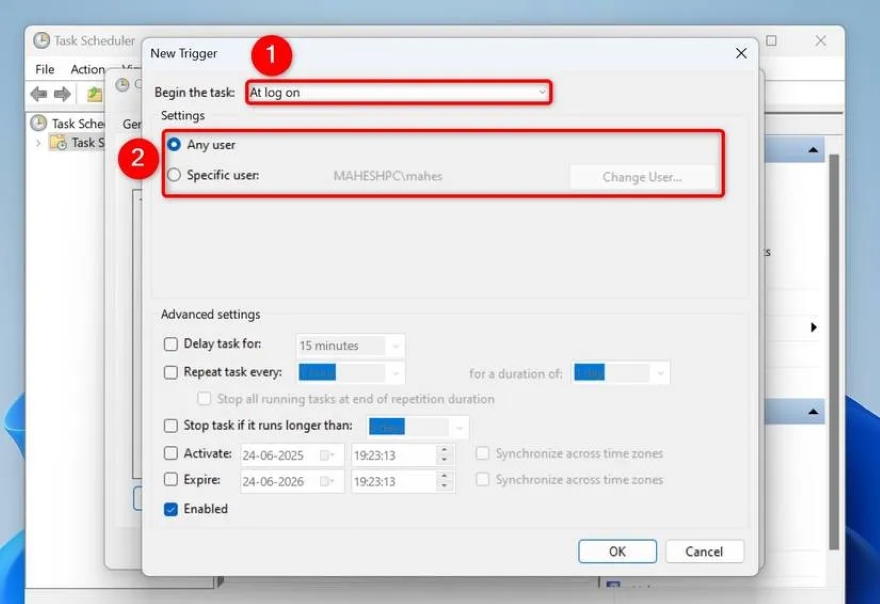 Cách nhận thông báo email mỗi khi ai đó đăng nhập PC