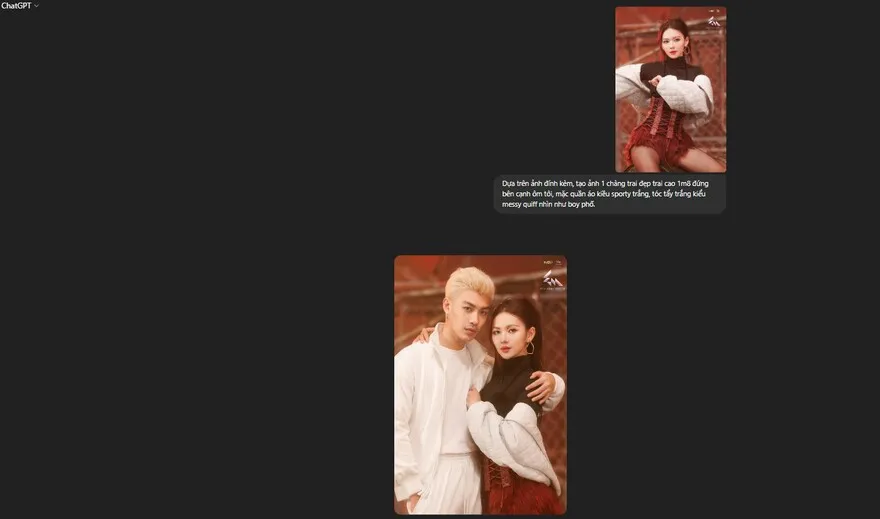 Cách tạo ảnh bạn trai giả tưởng bằng ChatGPT