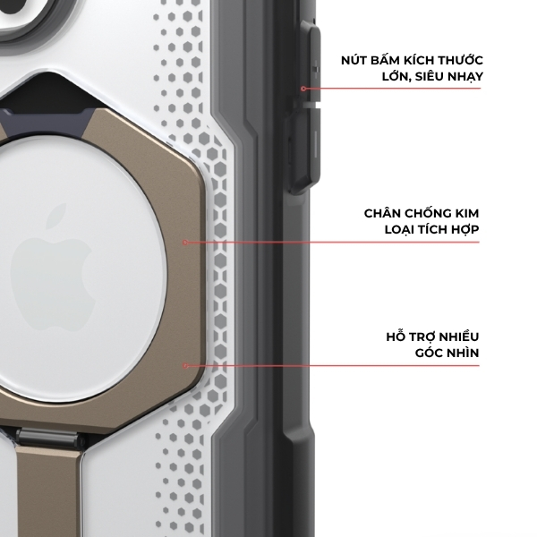 Chân đế tích hợp tiện lợi