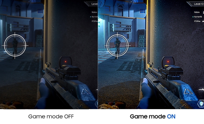 Chế độ Game mode để chơi game hợp lý