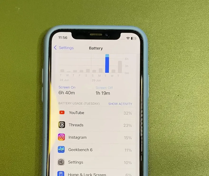 Thời lượng pin của iOS 18.6: Ổn định nhất cho người dùng