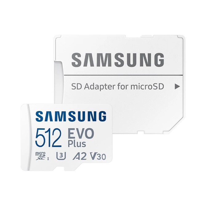 Thẻ nhớ MicroSD Samsung EVO Plus 512GB upto 160MB/s (MB-MC512SA/APC)