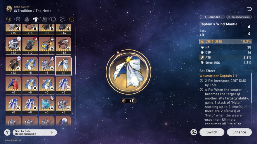 hướng dẫn build Saber HSR