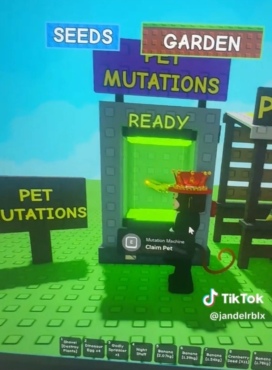 Tất cả thông tin rò rỉ về Pet Mutations của Grow A Garden
