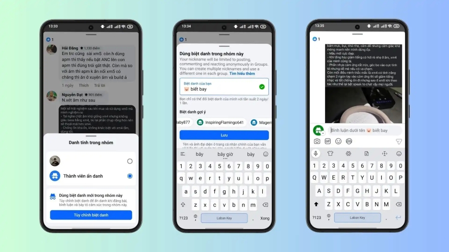 Cách bình luận bằng biệt danh trên Facebook