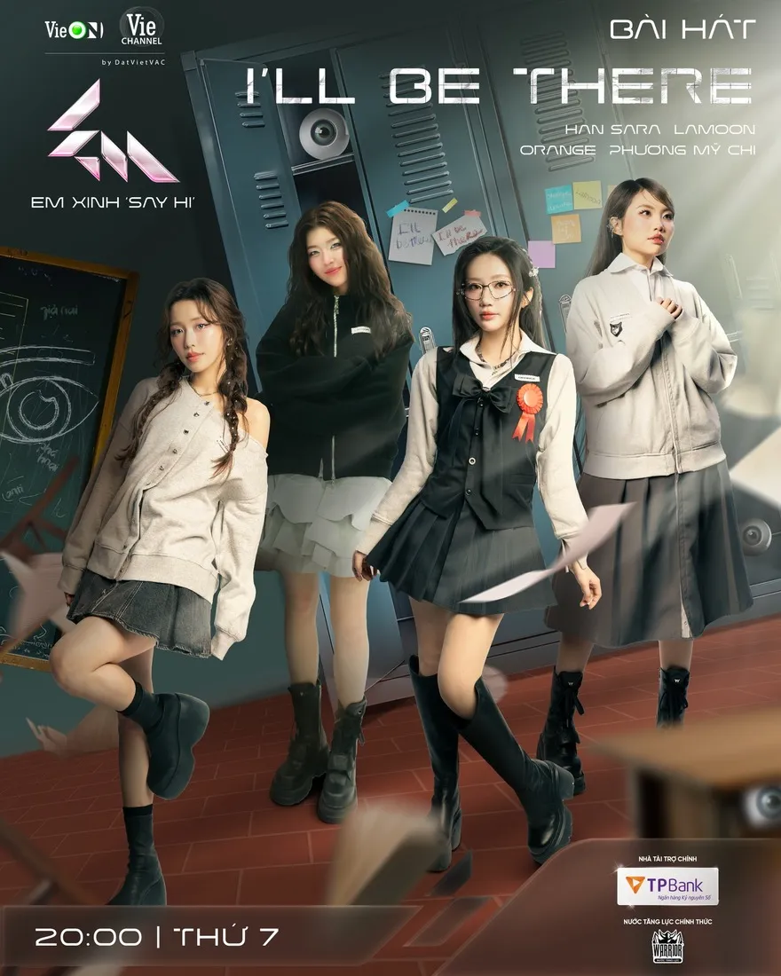 Lời bài hát I'll Be There - Em Xinh Say Hi Live Stage 4