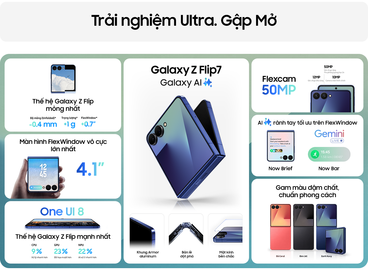 tính năng Galaxy Z Flip7