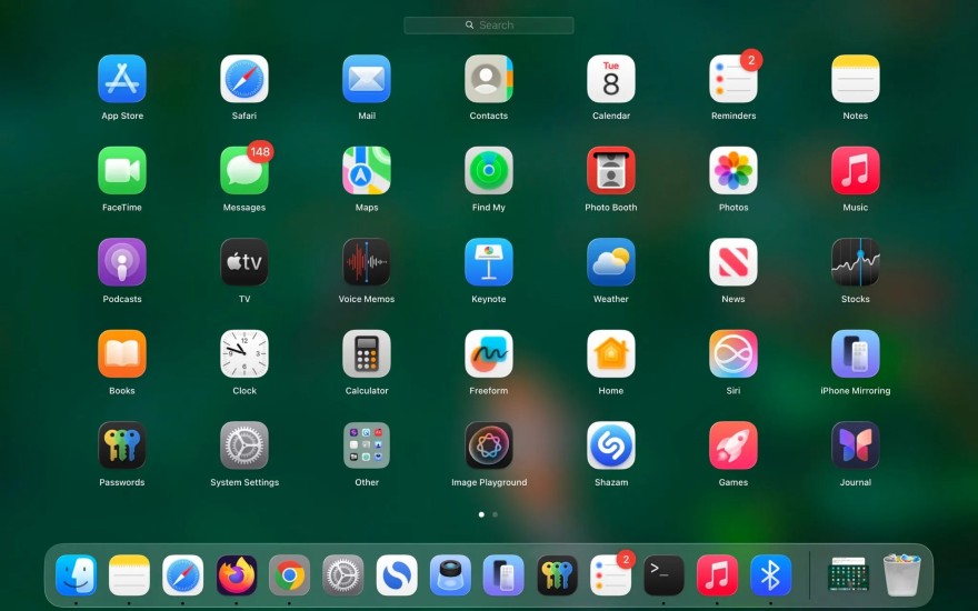 cách khôi phục Launchpad trong macOS 26