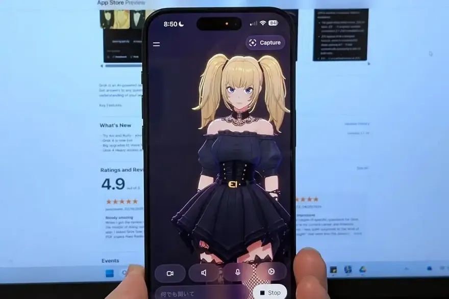 Tất cả thông tin về Ani trong Companions của Grok AI