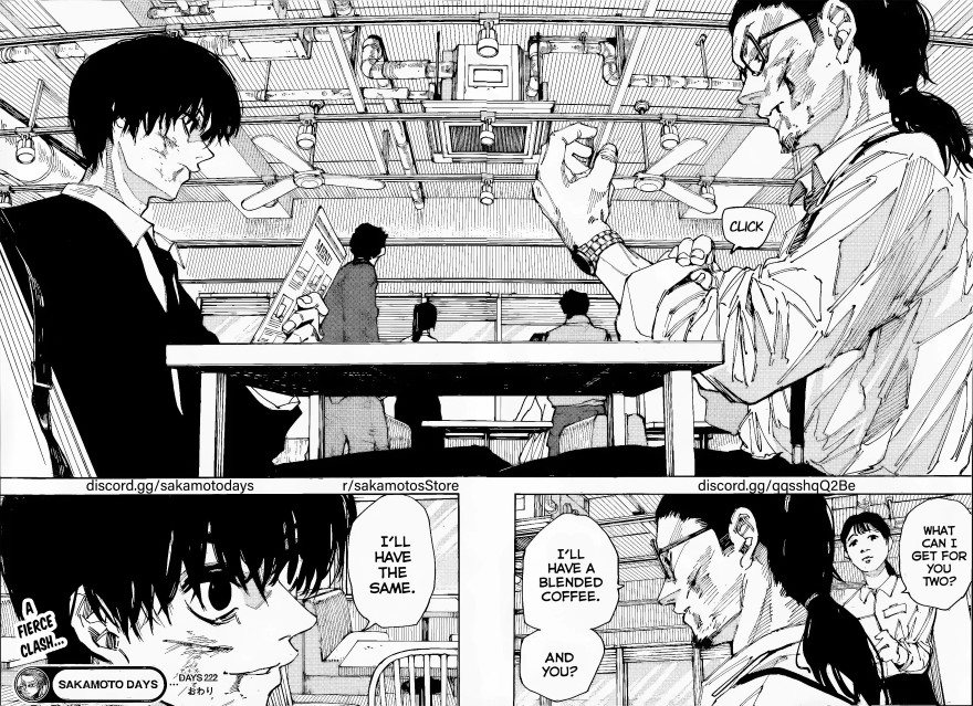 Spoiler Sakamoto Days chap 222