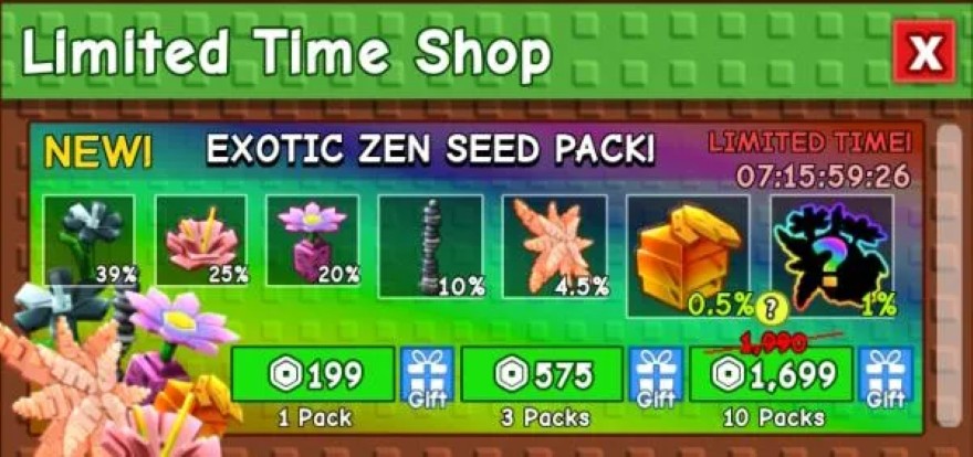 Grow a Garden: Cách lấy Maple Apple từ Zen Seed Pack