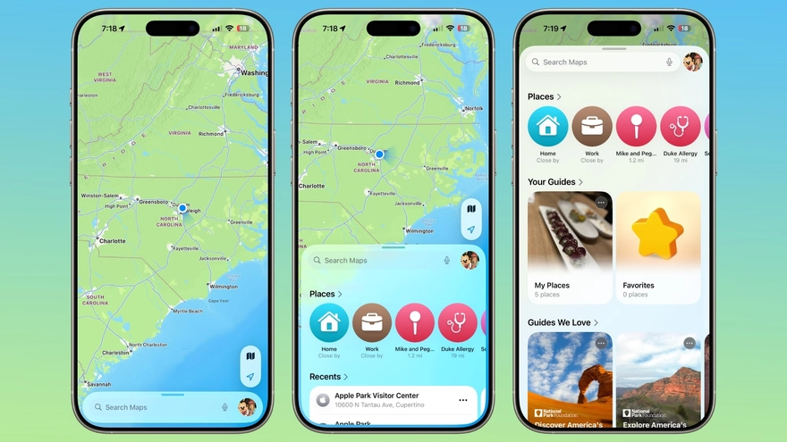 iOS 26: Những đổi mới về Apple Maps chi tiết