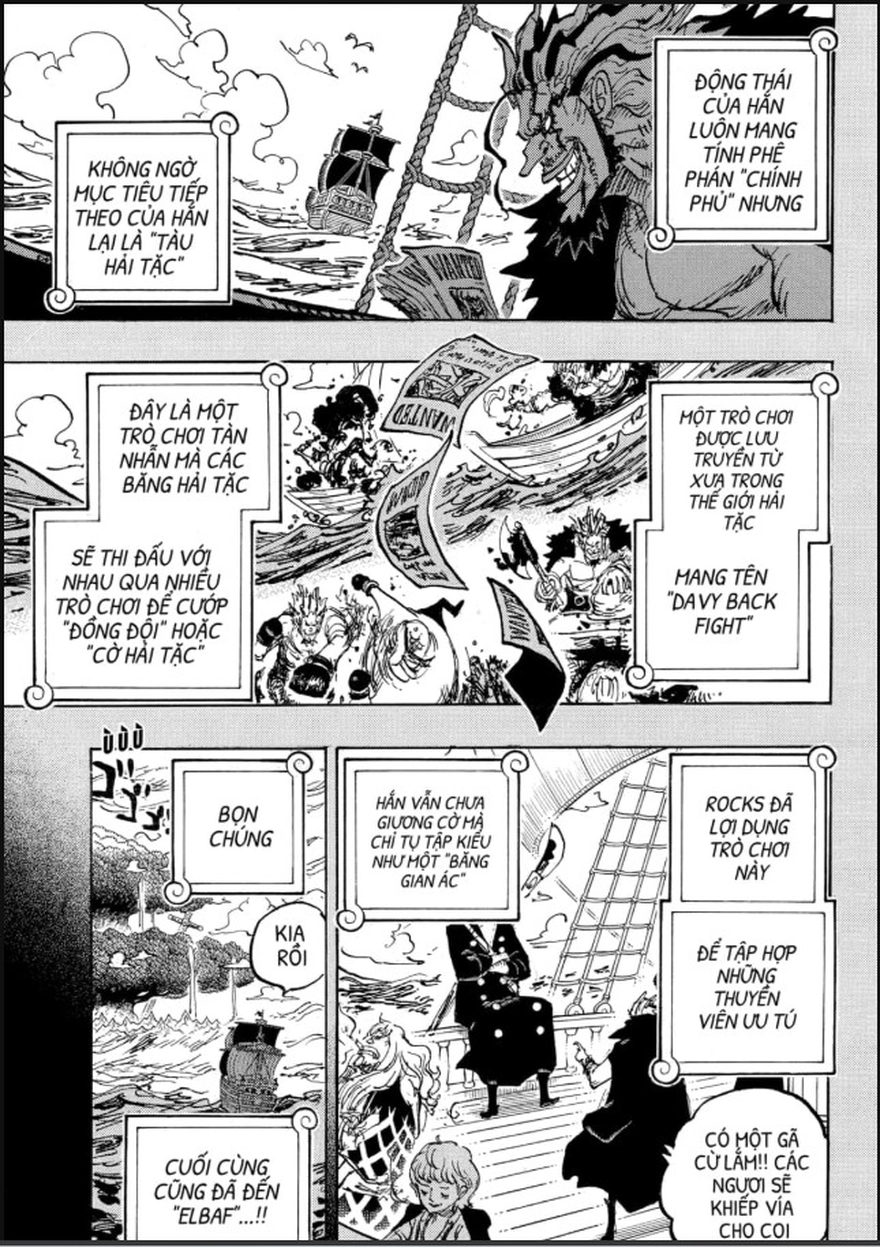 Dự đoán One Piece Chap 1156: Bí ẩn Rồng Vàng