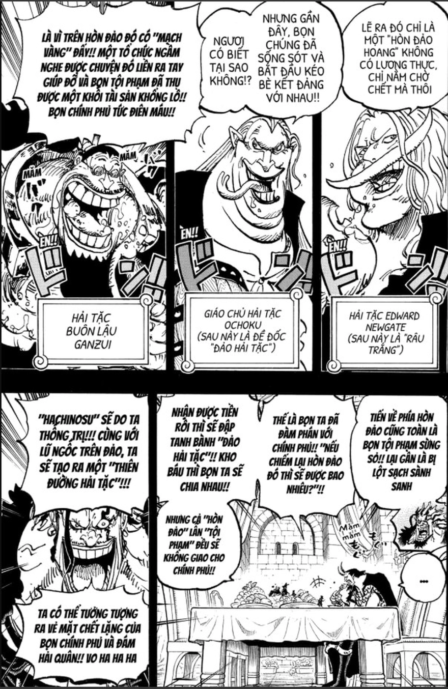 Spoiler One Piece chap 1155: Băng Hải Tặc Rocks