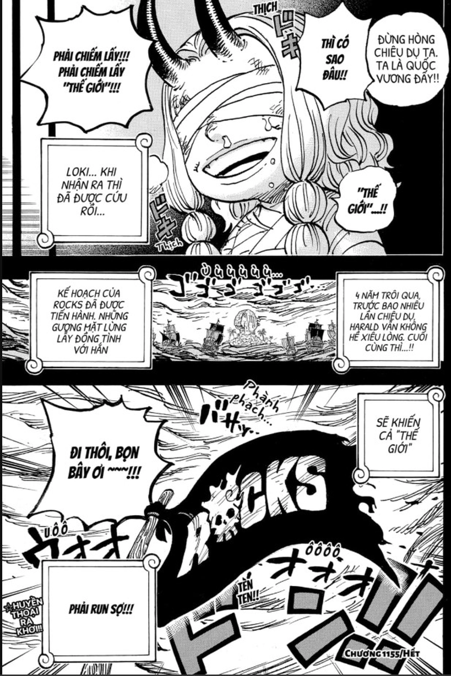 Spoiler One Piece chap 1155: Băng Hải Tặc Rocks