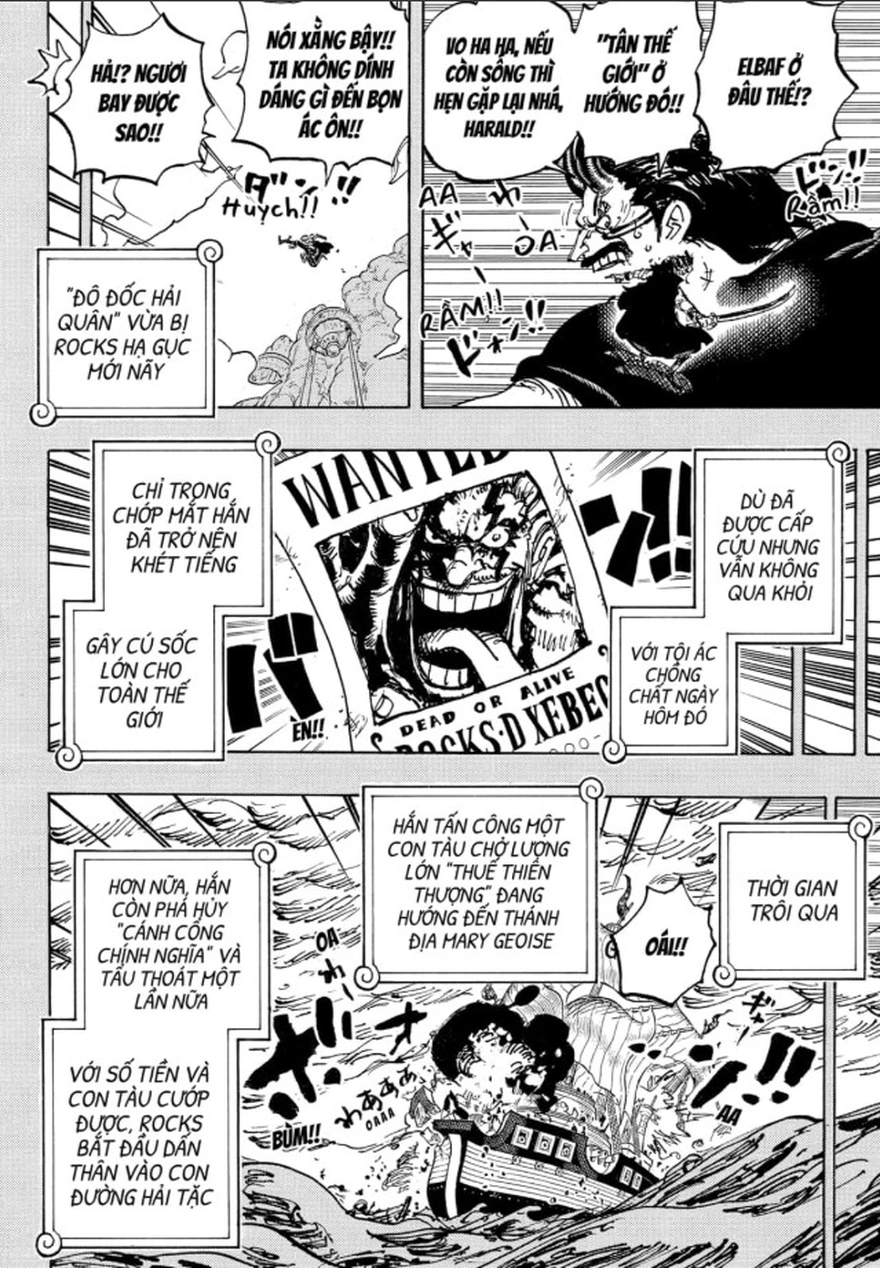 Spoiler One Piece chap 1155: Băng Hải Tặc Rocks