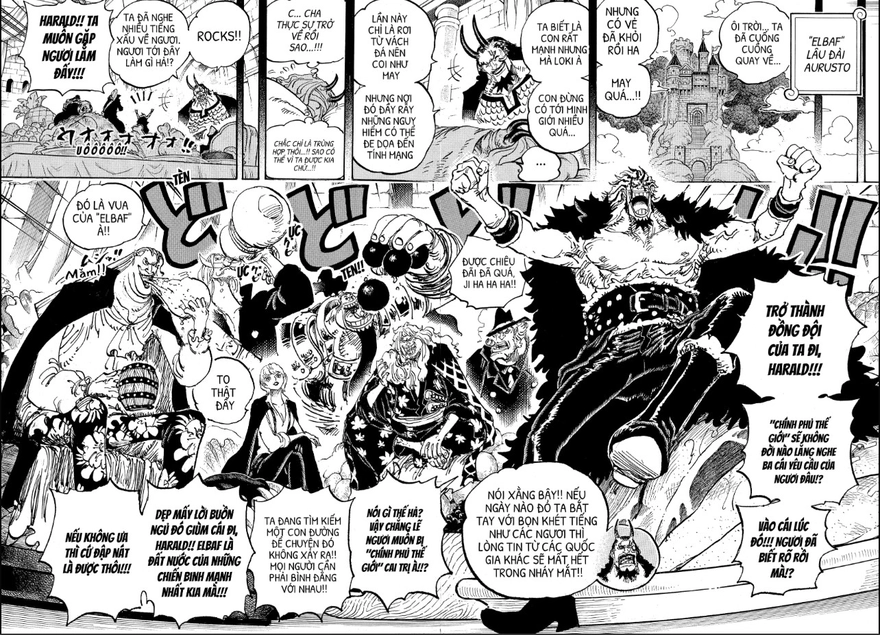 Spoiler One Piece chap 1155: Băng Hải Tặc Rocks