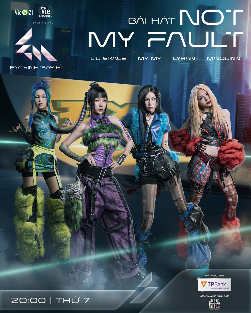 Lời bài hát Not My Fault - Em Xinh Say Hi Live Stage 3