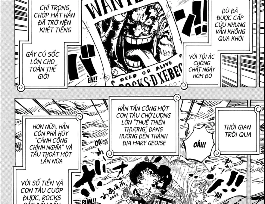 Dự đoán One Piece Chap 1156: Bí mật của băng hải tặc Rocks