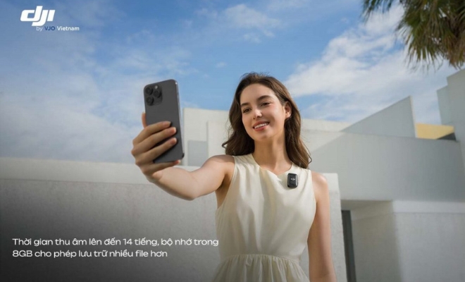 Có thể ghim vào áo tiện dụng