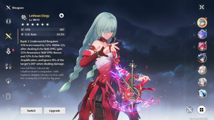 Wuwa hướng dẫn build Phrolova