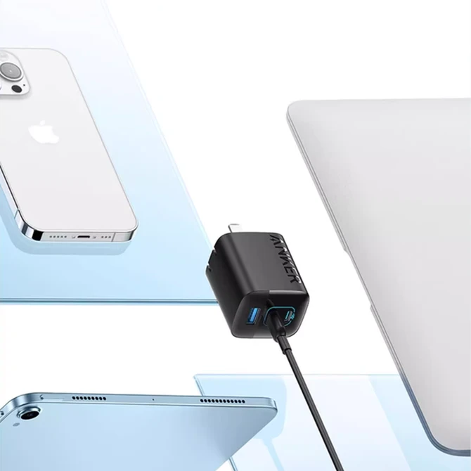 Cốc sạc Anker 3 cổng 67W 336 A2674