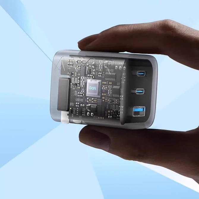 Cốc sạc Anker 3 cổng 67W 336 A2674