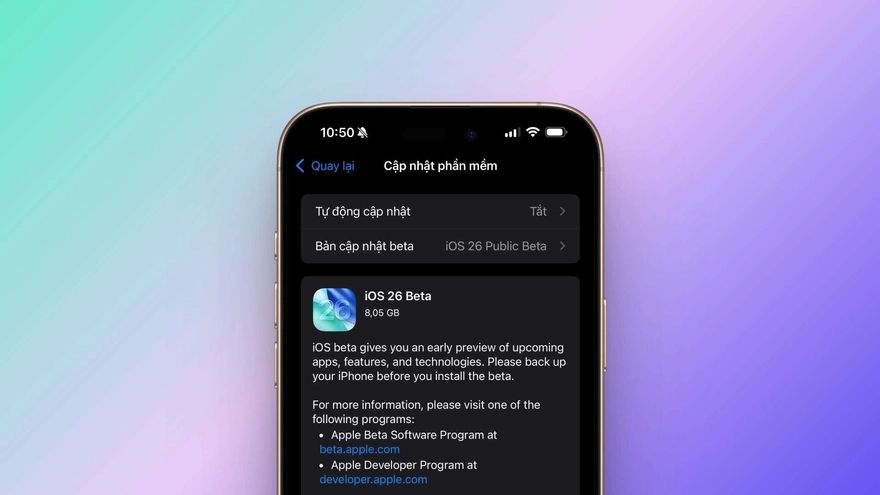 Vì sao Apple ra mắt iOS 26 Public Beta cho iPhone 11?