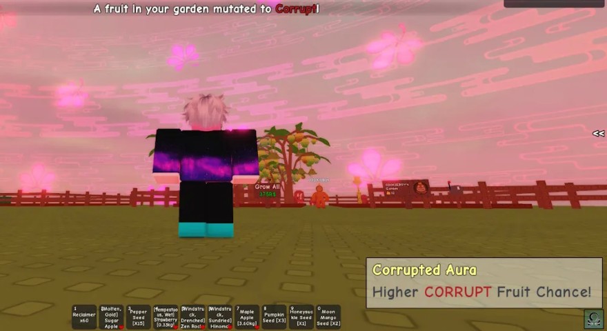 Cách nhận Corrupt Mutation trong Grow a Garden