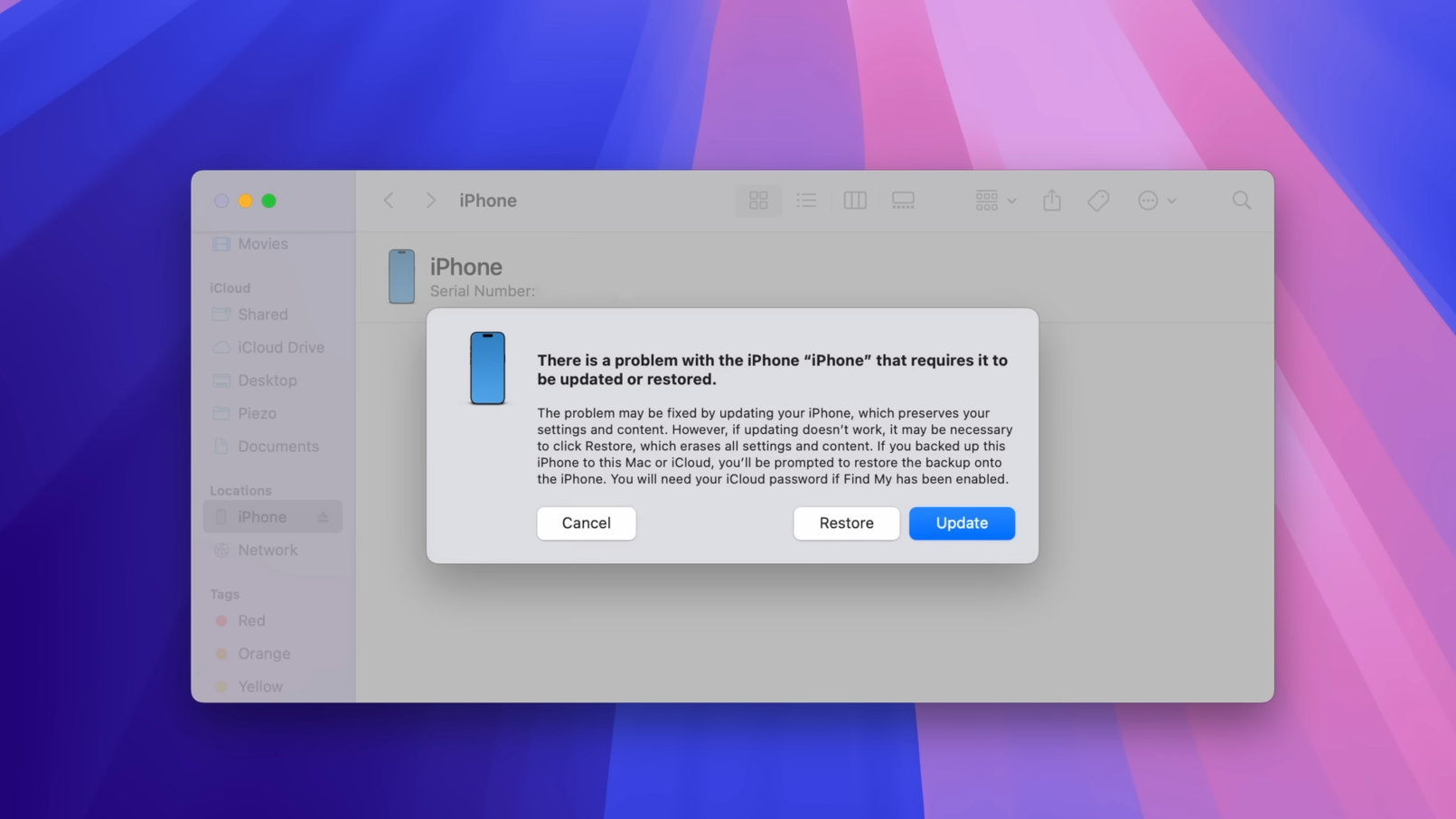 Cách hạ cấp iOS 26 Beta không cần bản sao lưu