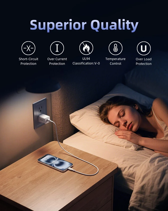 Cốc sạc nhanh Innostyle 20W Type-C GoCharge PD/PPS