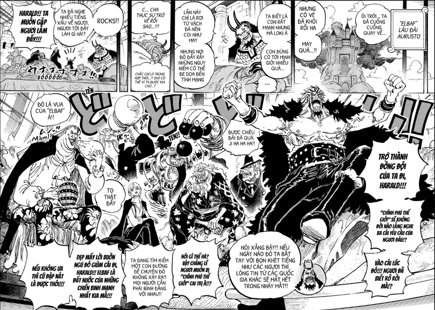 Spoiler One Piece Chap 1156: Huyền thoại lên sóng