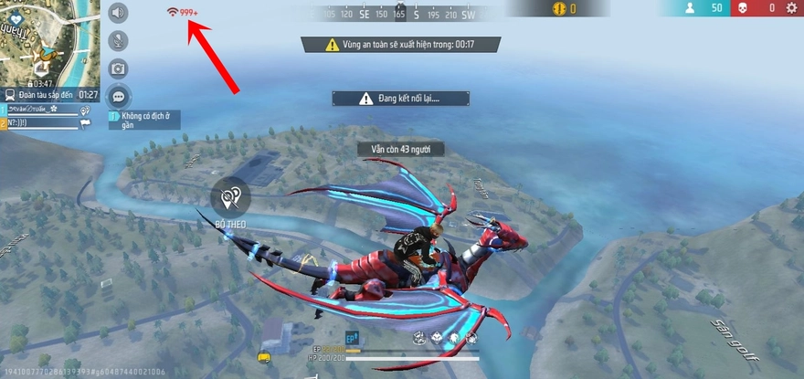 Cách sửa lỗi ping 999+ trong Free Fire nhanh nhất