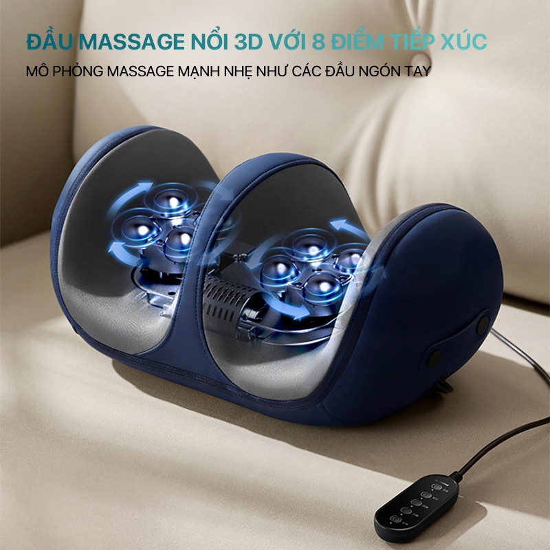Công nghệ massage 3D chân thật