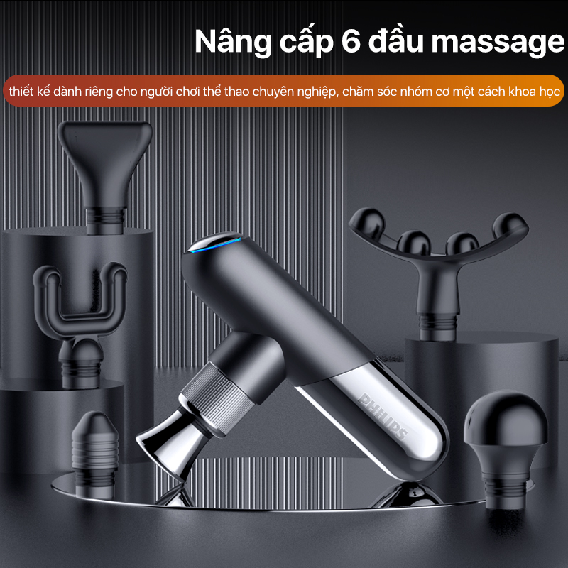 6 đầu massage chuyên dụng