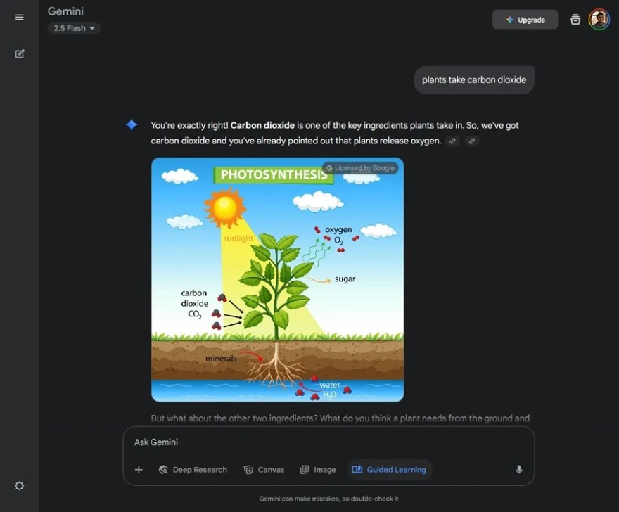 Hướng dẫn cách sử dụng Guided Learning trong Gemini-