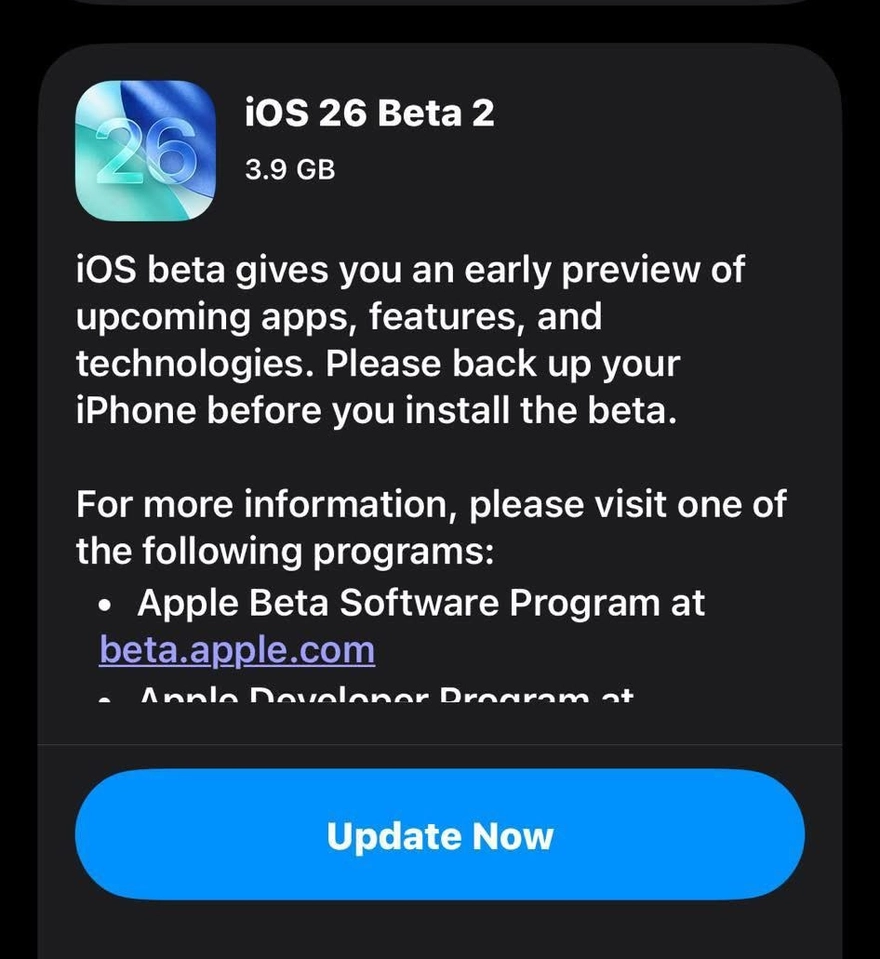 iOS 26 Public Beta 2 có gì mới mà người dùng cần nắm?